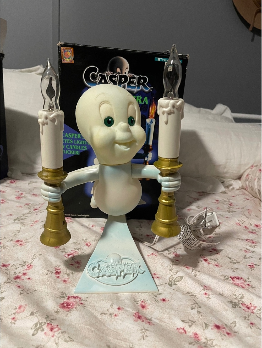 Vintage Casper the Friendly Ghost Candelabra